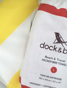 Dock & Bay Branded travel towel