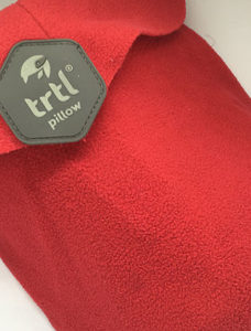 Trtl brand red travel pillow