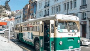 Trolley Bus Valparaiso Chile
