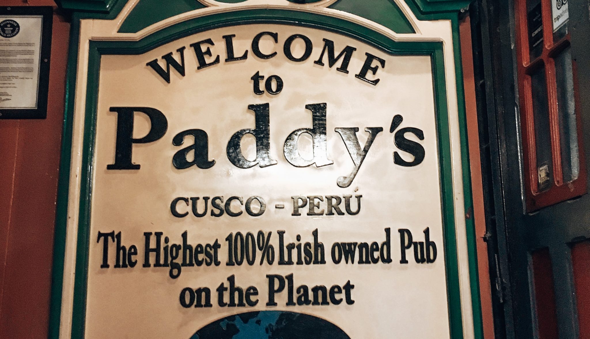 Highest Irish Pub in The World