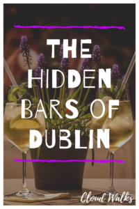 The hidden bars of Dublin