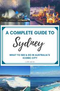 Top Things to do in Sydney Australia