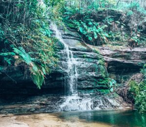 Pools of Siloam, A Waterfall in Blue Mountains, Sydney
