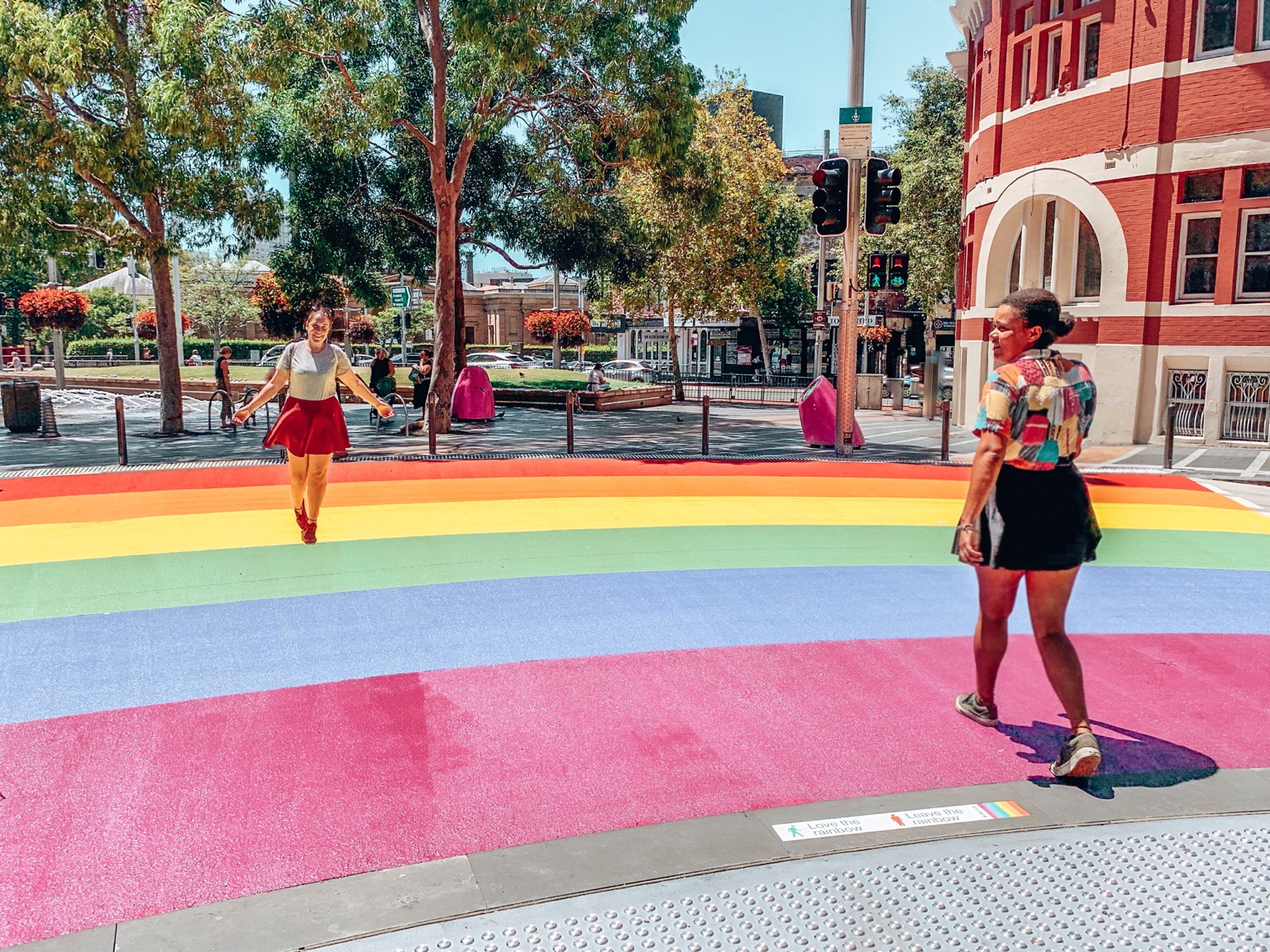 Rainbow Crossing Sydney Rainbow Crossing Sydney