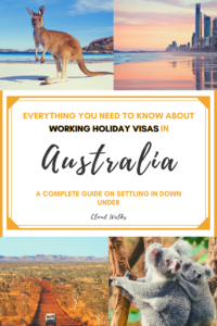 A checklist of things to do when starting a WHV in Australia
