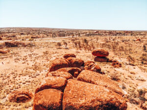 Devils Marbles - Image of large boulders in outback Australia